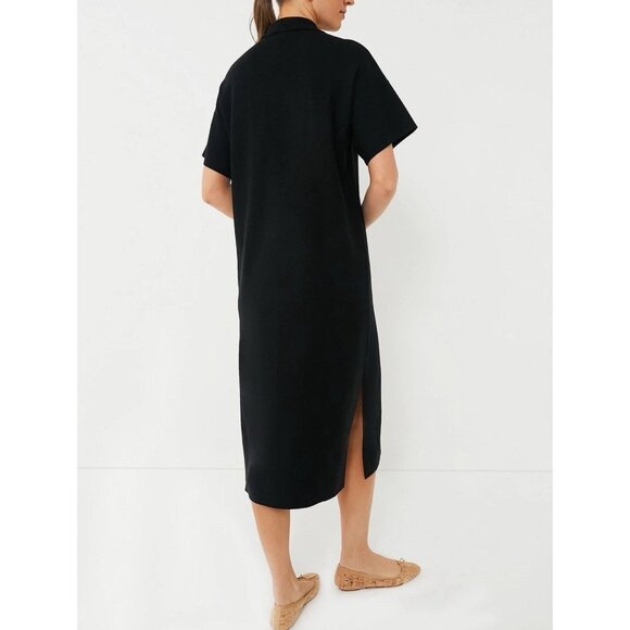 Tuckernuck Women’s Channing Polo Midi Sweater Dress Size M Oversized Collared - Picture 5 of 9